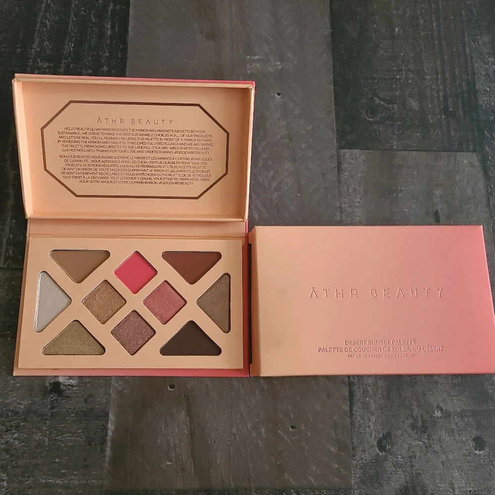 NIB Athr Beauty Deser Sunset Eyeshadow Palette